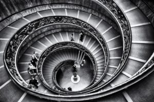 vatican, staircase, rome