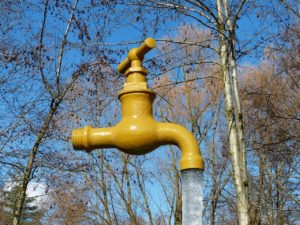 faucet, water column, free standing